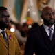 Jimmy Akingbola (Geoffrey) and Adrian Holmes (Phillip Banks) star in ‘Bel-Air’.